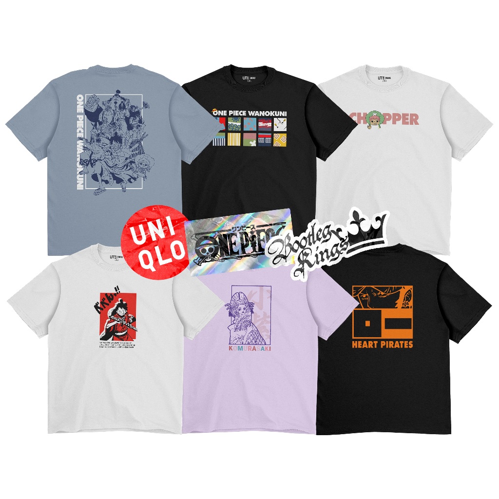[HOT] UNIQLO X ONE PIECE WANOKUNI GRAPHIC T-SHIRT | MATERIAL 24s COTTON COMBED ASLI | SABLON PREMIUM