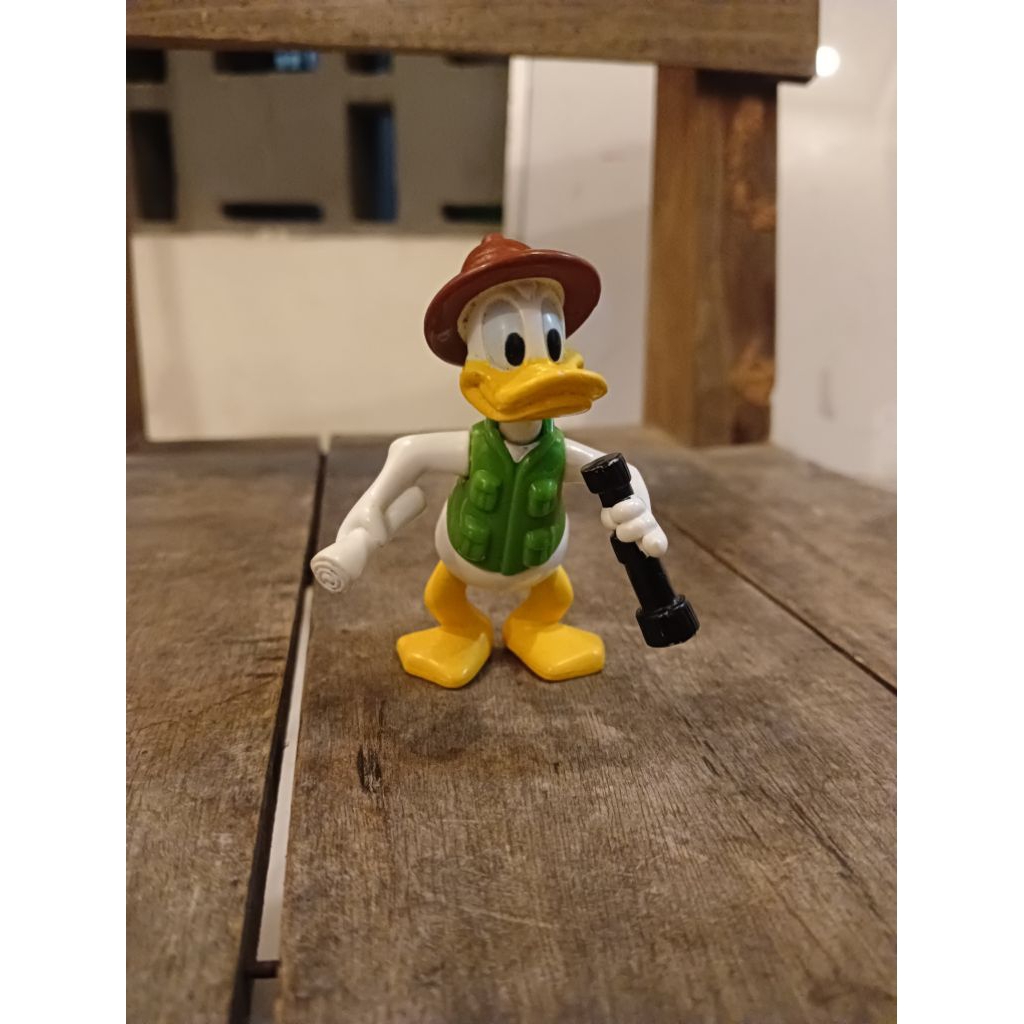 Figure Vintage Safari Jungle Map Donal Duck (Bekas)