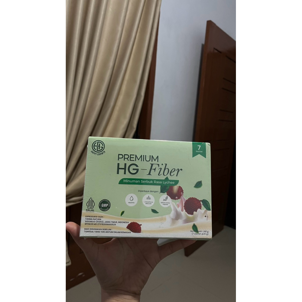 HG-Fiber PREMIUM HG FIBER DETOX USUS TERBARU DARI DOKTER CAHYO ORIGINAL 100%