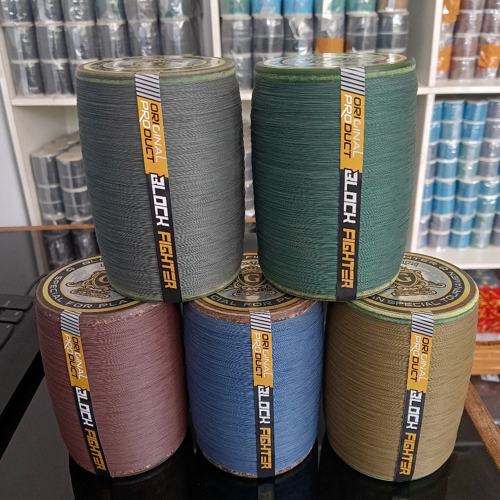 PROMO GELASAN MATOT BLOCK FIGHTER 018 PANJANG 6000 YARD, GELASAN MATOT FOR PLAYER