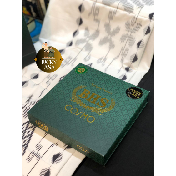 Sarung BHS Cosmo Gold Dewasa Original 1 PC Motif Polos Warna Putih Best Seller Seri Original dari Pa