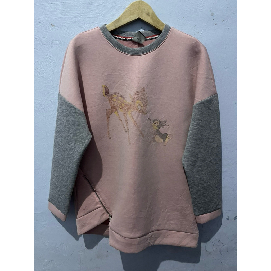 Crewneck Scuba Cewek Disney Original Second
