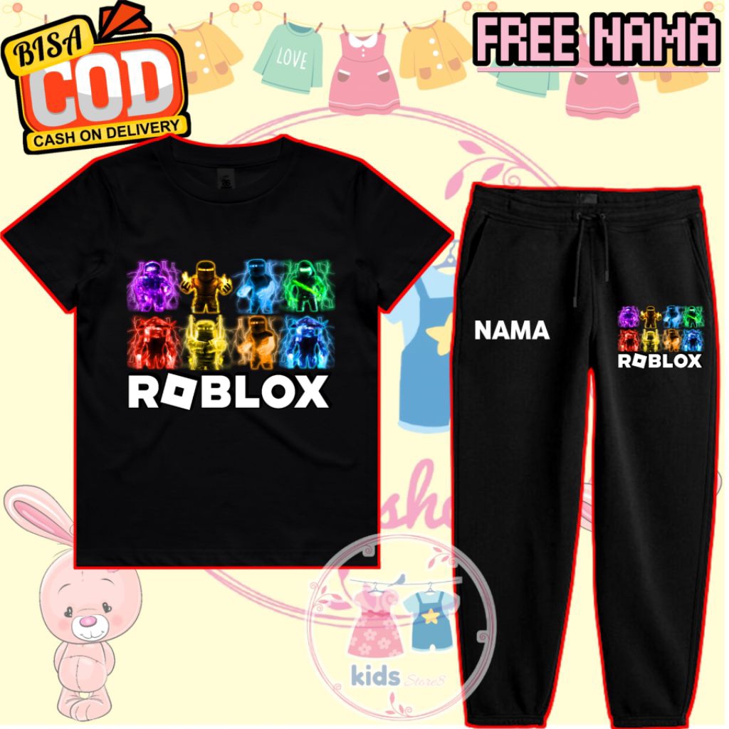 SETELAN CELANA JOGGER ANAK ROBLOX NINJA LEGENDS
