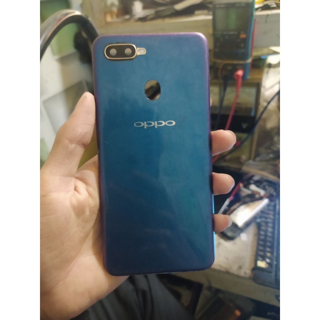 Backdoor Oppo A5s Original Cabutan Second