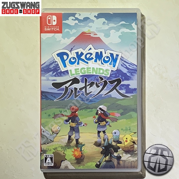 nintendo switch card game cartridge POKEMON LEGENDS ARCEUS bekas 2nd