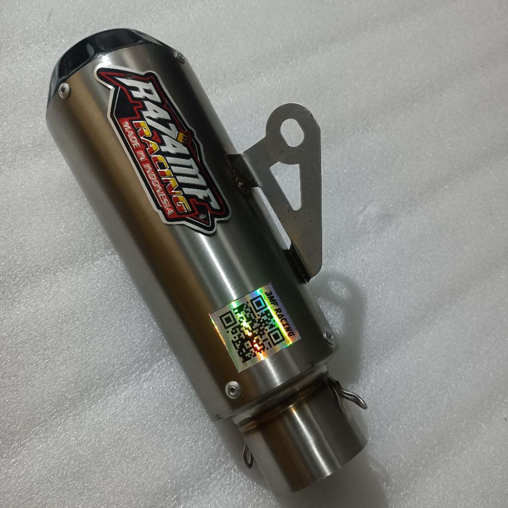 knalpot racing bebek 4 tak type GTX original RAJA MF.