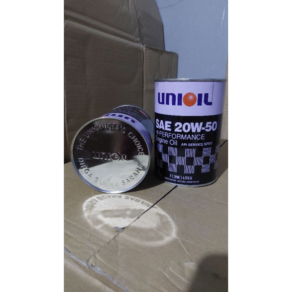 Oli Unioil 20w50 1liter