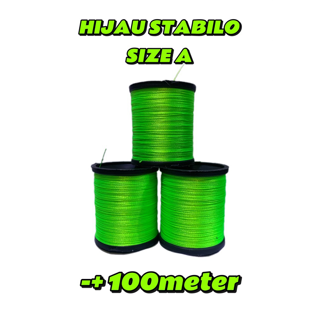 benang wrapping joran NCP SIZE A 100meter