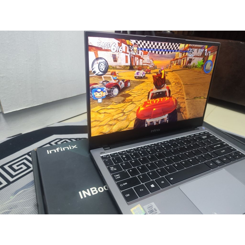 Laptop Gaming Infinix Inbook X1 Core i5 Gen 10 Ram 8GB/256GB Win 11 Pro