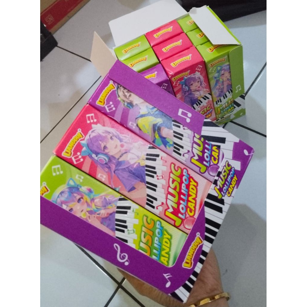 lianggui halal permen music lolipop permen viral