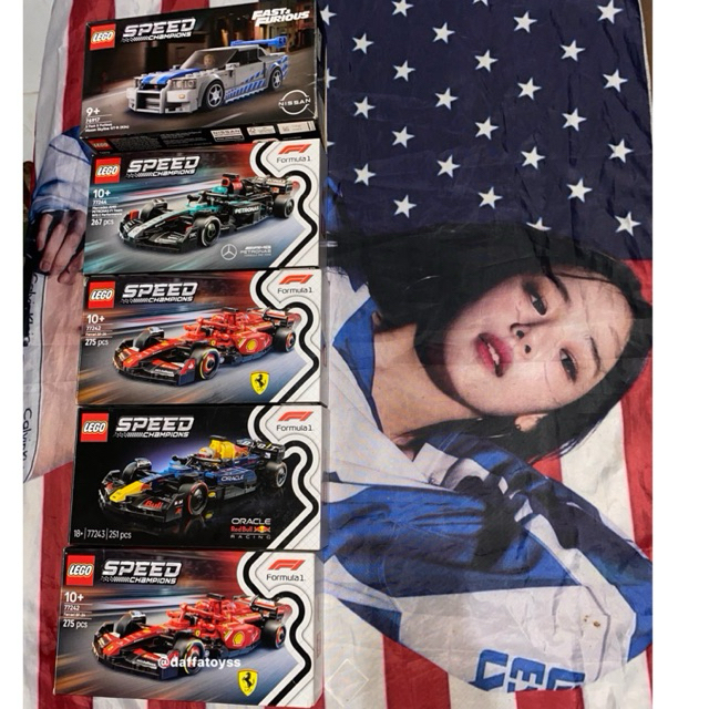 LEGO SPEED CHAMPIONS FERRARI & REDBULL