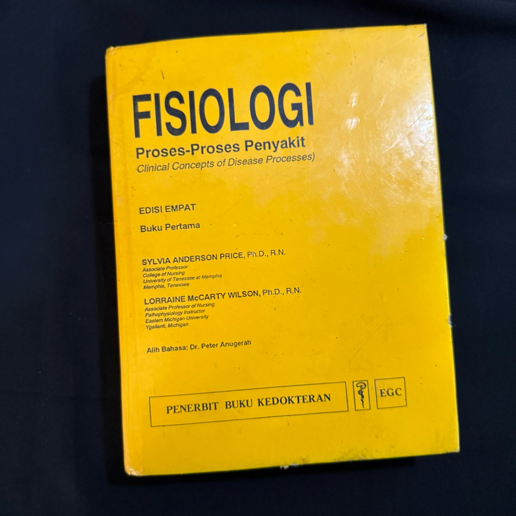 [ ready stock ] Buku Fisiologi ilmu Kedokteran Proses Penyakit Second preloved PL new bekas book doc