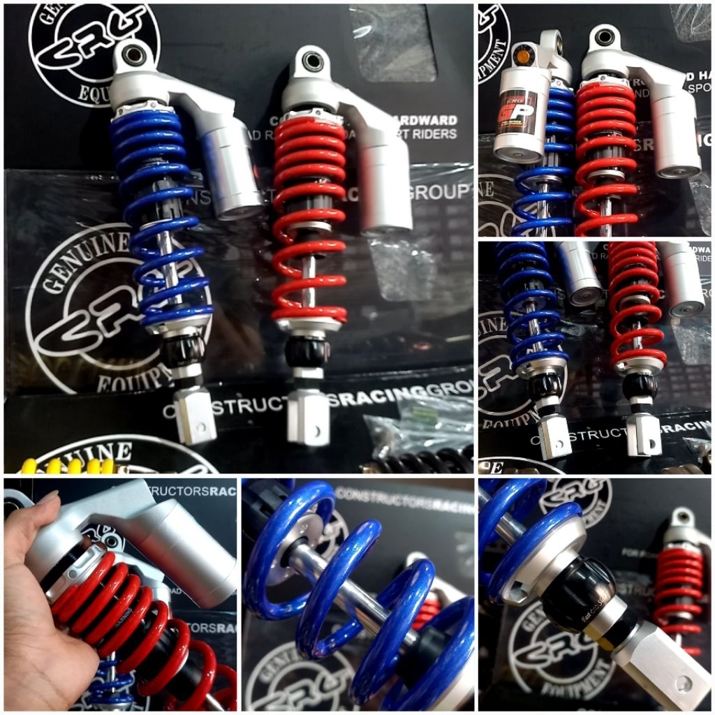 Shock Shockbreaker CRG GP 002 Tabung Atas Fungsi Klik Rebound Aktif Universal Matic Single Shock Sco