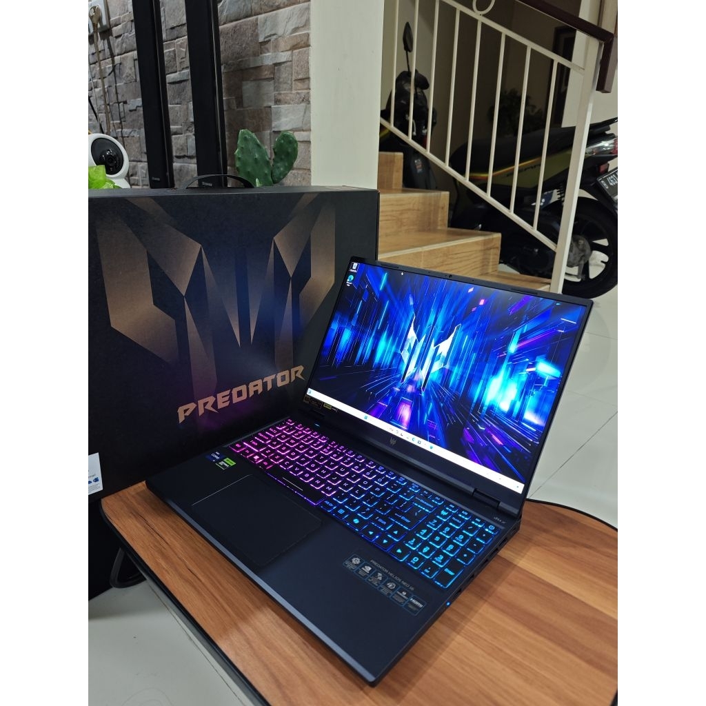 Laptop Acer Predator Helios Neo 16 I9 14900HX 4060 x rog tuf msi