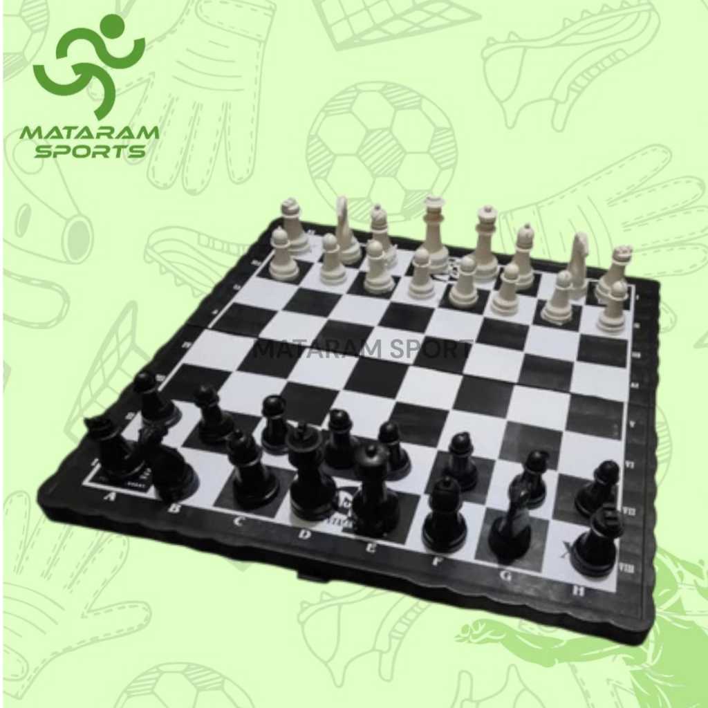 Papan Catur Plastik Pemainan Catur Plastik