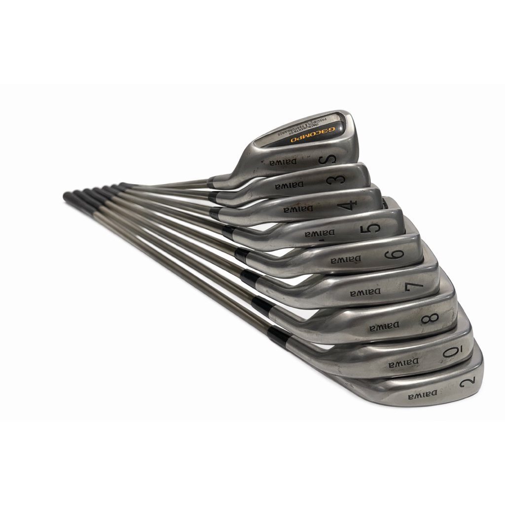 Paket Stik Golf Bekas Original 13PCS Daiwa G3 Iron Set dan Driver