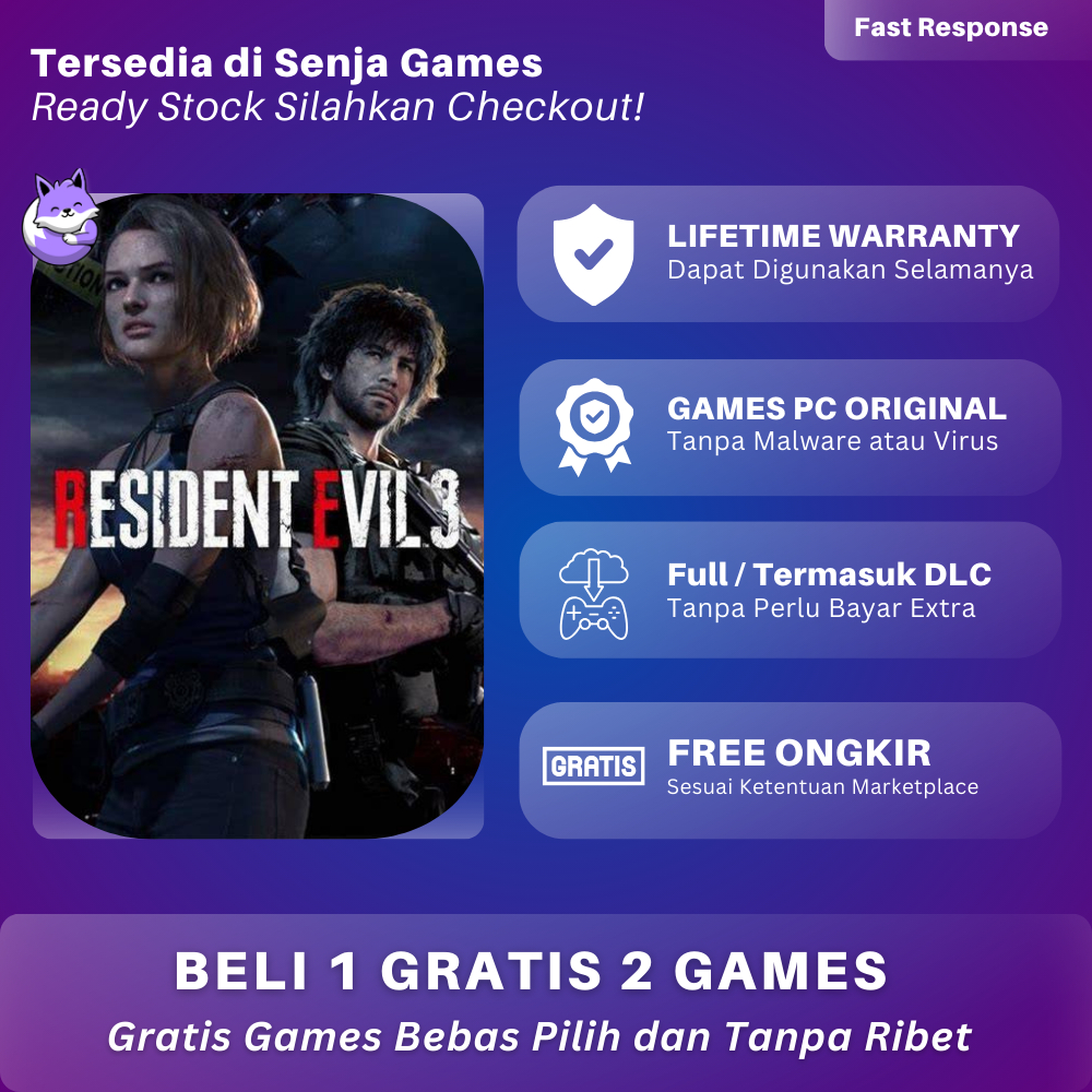 Resident Evil 3 Remake Deluxe Edition Original Steam FULL DLC