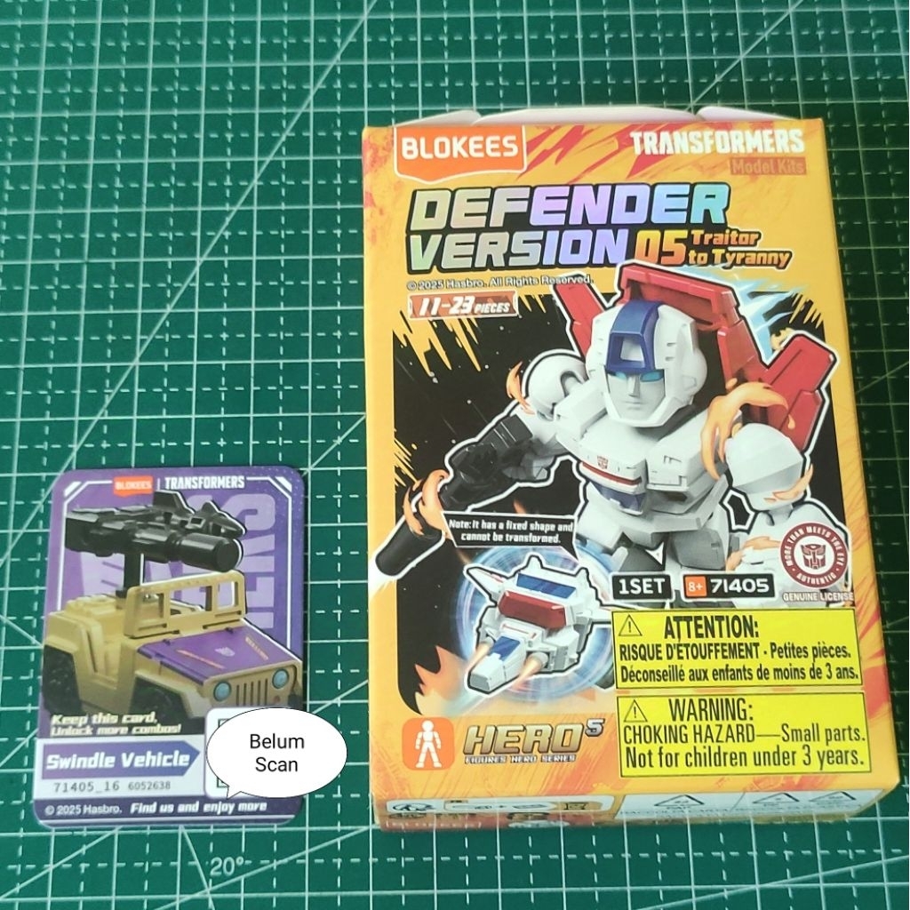 BLOKEES TRANSFORMERS DEFENDER 05 SWINDLE VEHICLE