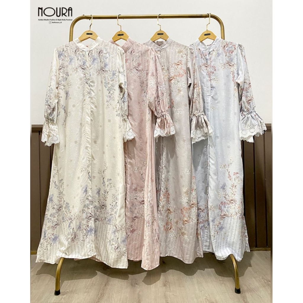 Noura Floral Grace Dress | Butik Noura
