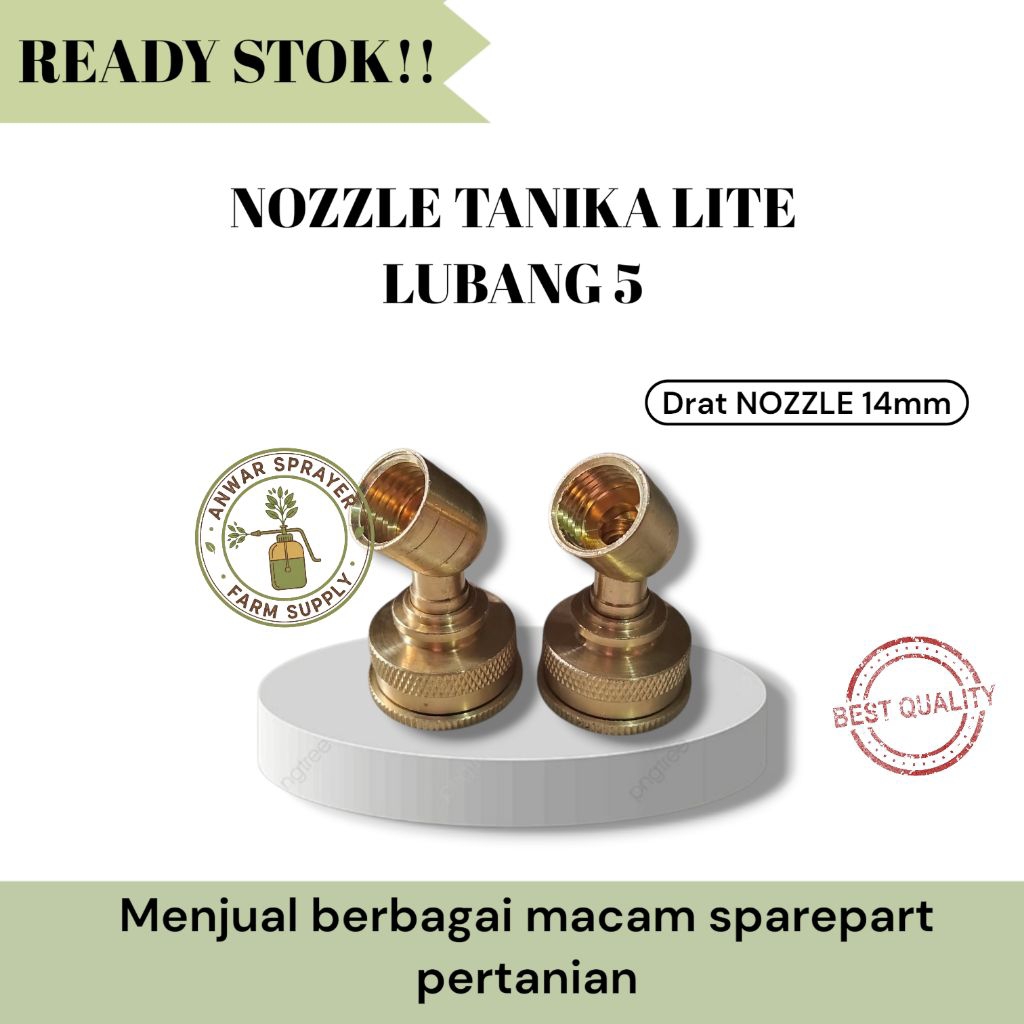 NOZZLE TANIKA LITE LUBANG 5 | SPUYER TANIKA LITE | SPUYER LUBANG 5