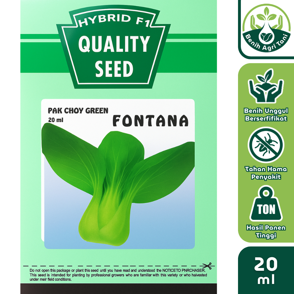 FONTANA 20 ml Benih Pakcoy F1