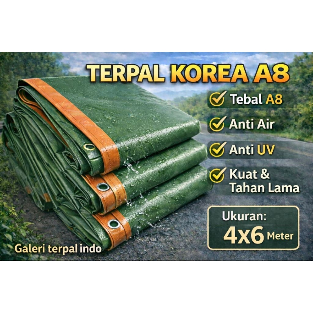 terpal A8 4x6 terpal anti air terpal premium