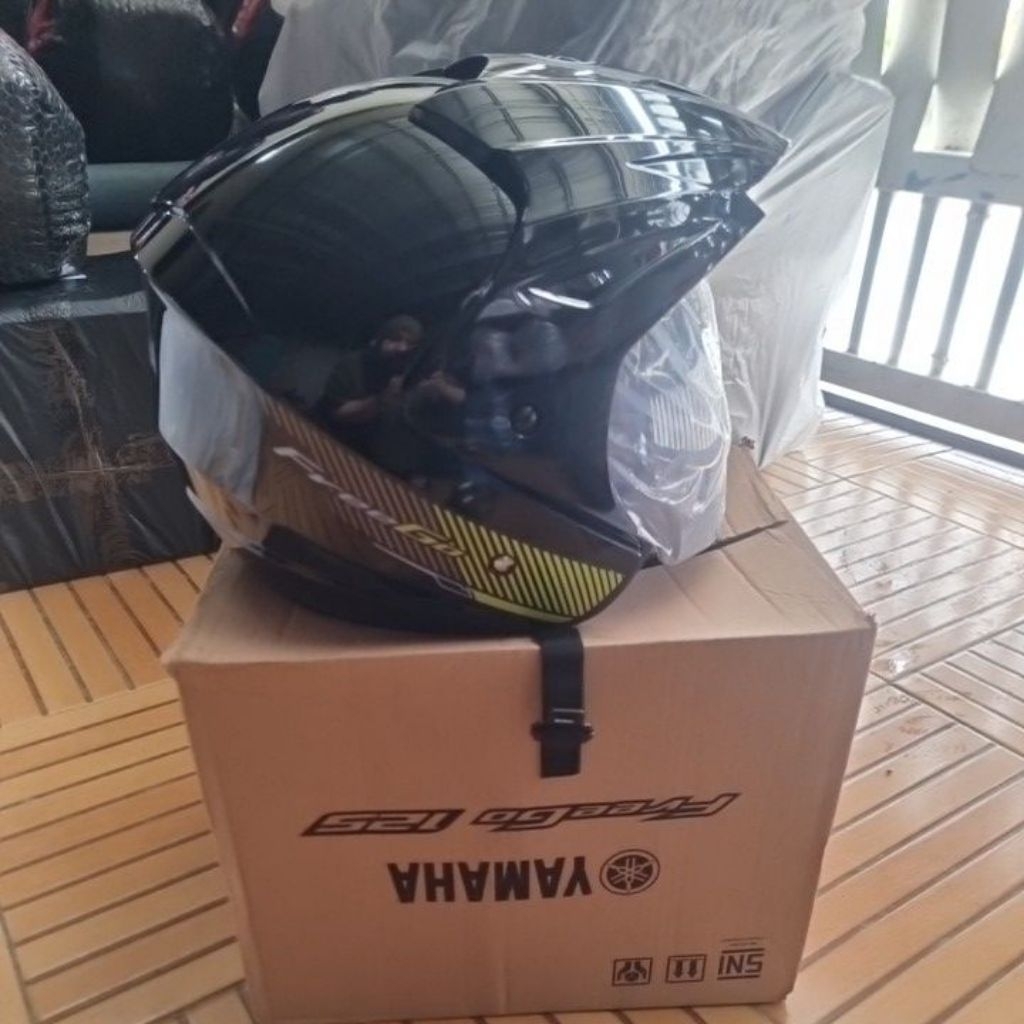 helm yamah freego 125