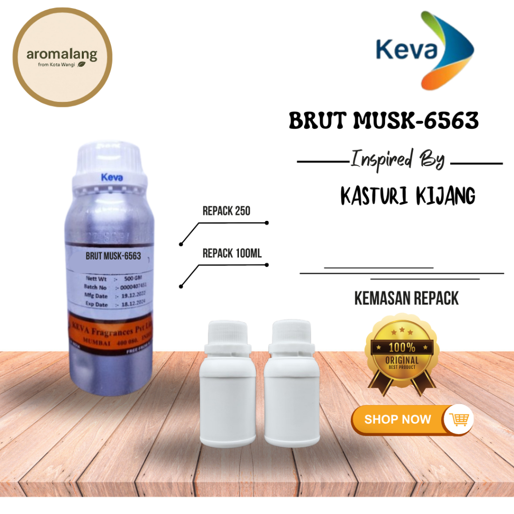 BRUTE MUSK  BY KEVA PARFUM BIBIT | REPACK 250ML | REPACK 100ML