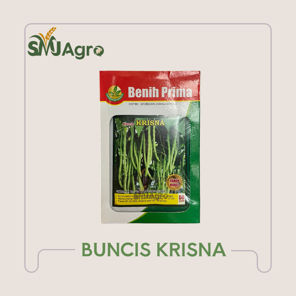 Benih Buncis Krisna Cap Benih Prima - Benih Buncis Unggulan