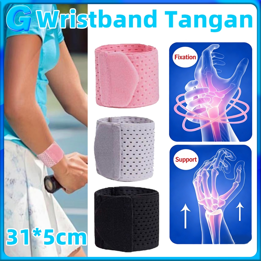 Wrist Wrap Support Sleeve Deker Pergelangan Tangan Wristband Deker Pelindung Pergelangan Tangan Wris