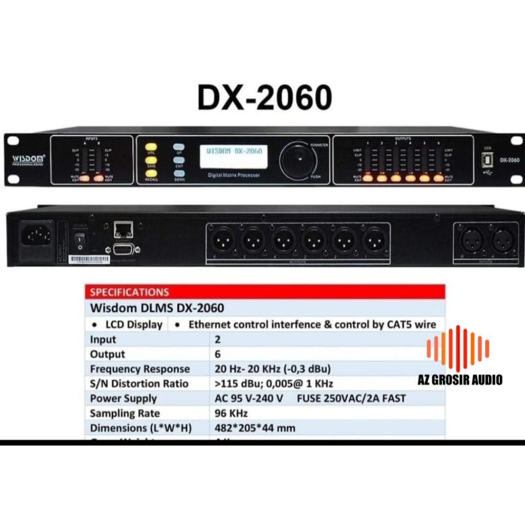 dlms wisdom dx2060 management wisdom DX 2060