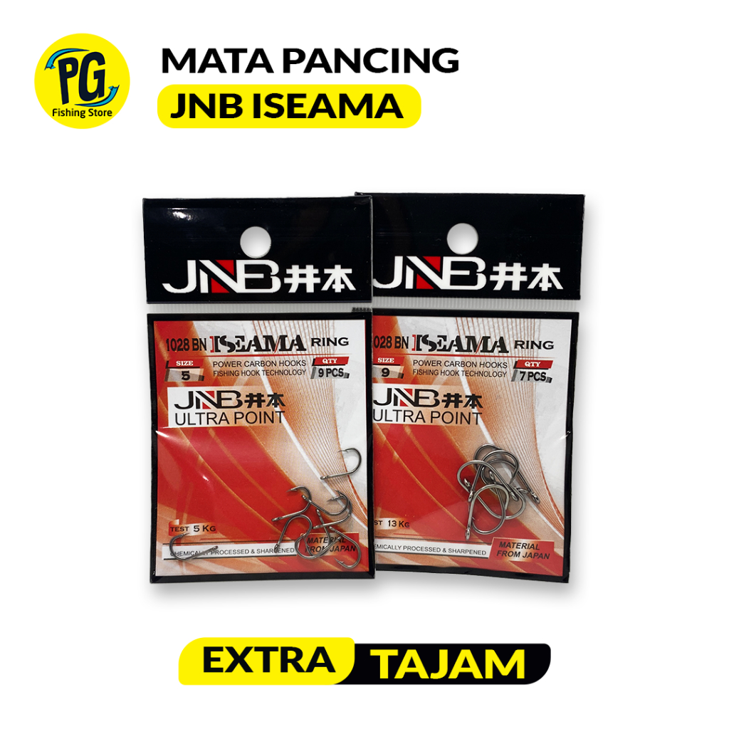 Mata Pancing JNB Iseama Ring – Power Carbon Hook Material Jepang