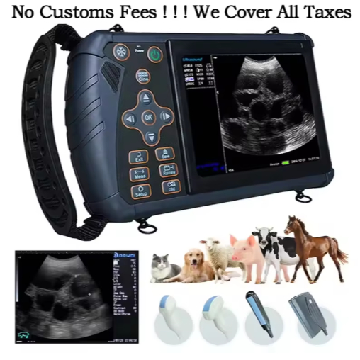 FF USG Vet Portable Wireless – Mesin USG Hewan Genggam untuk Sapi, Kambing, Babi & Anabul