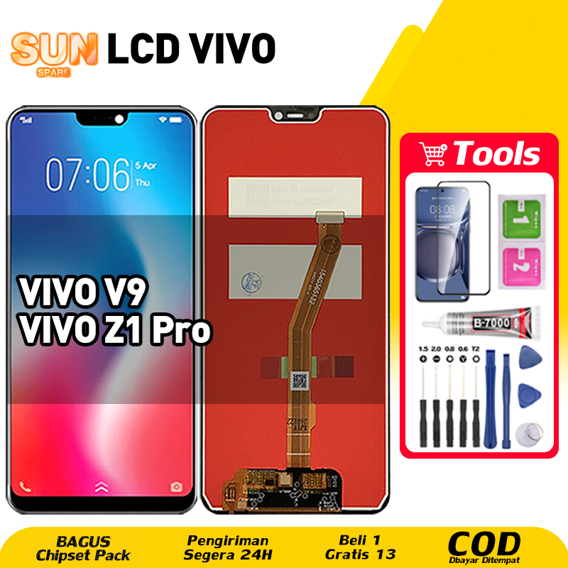 LCD For VIVO V9 VIVO Z1 Pro Fullset HP Touchscreen untuk Glass Touch Screen Digitizer COD
