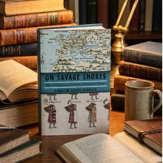On Savage Shores: How Indigenous Americans Discovered Europe - Caroline Dodds Pennock