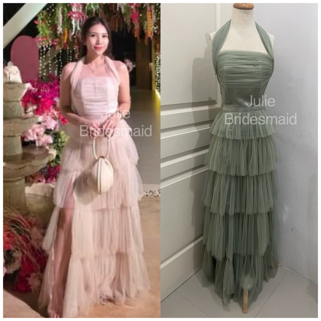 LAVIA top x LYKE skirt By JULIE bridesmaid • night dress • evening dress • party • pormnight • wisud