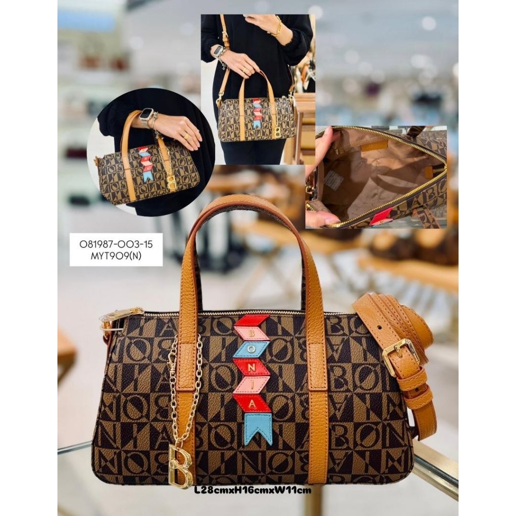 tas boston bonia original sling speedy bag monogram new arrival