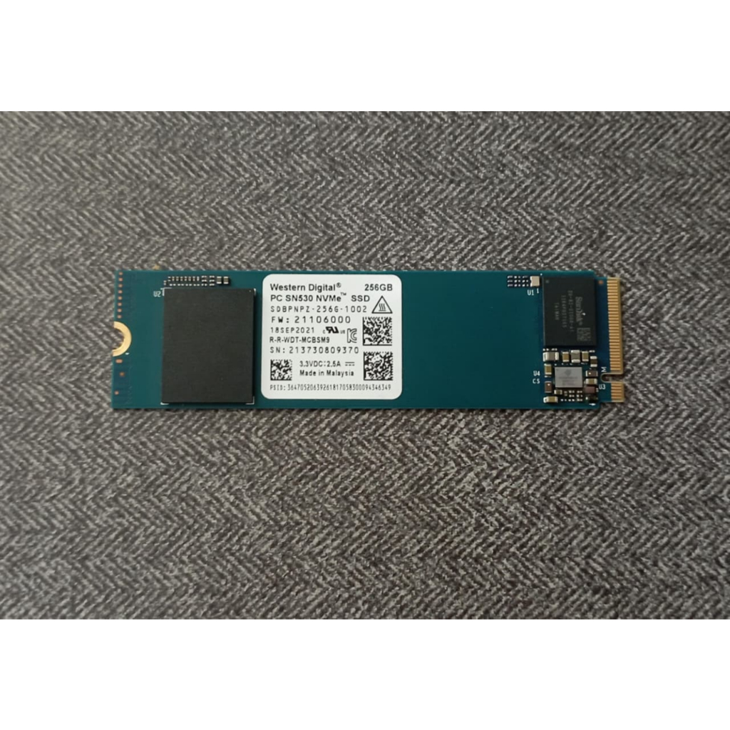 SSD NVME WD 256GB