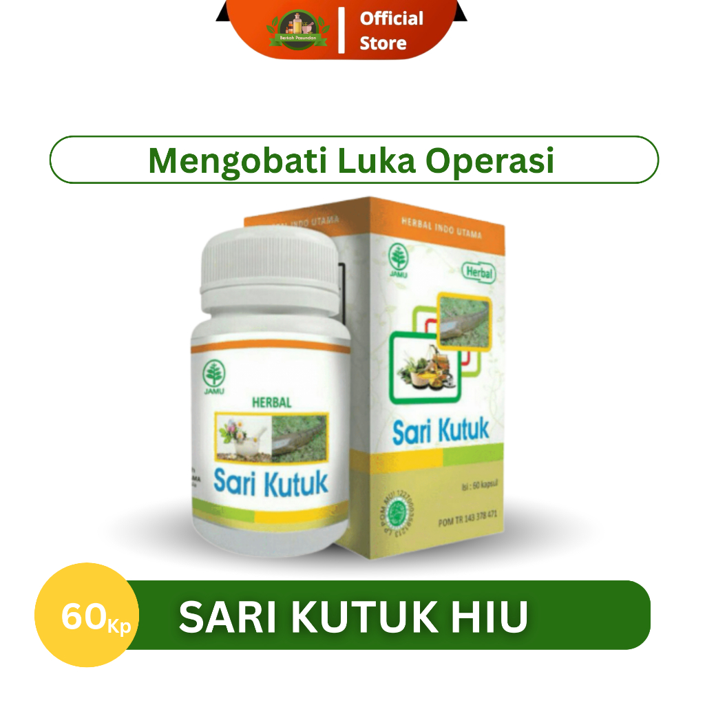 HIU Sari Kutuk KAPSUL KUTUK Ekstrak Ikan Gabus Pengering Luka Operasi