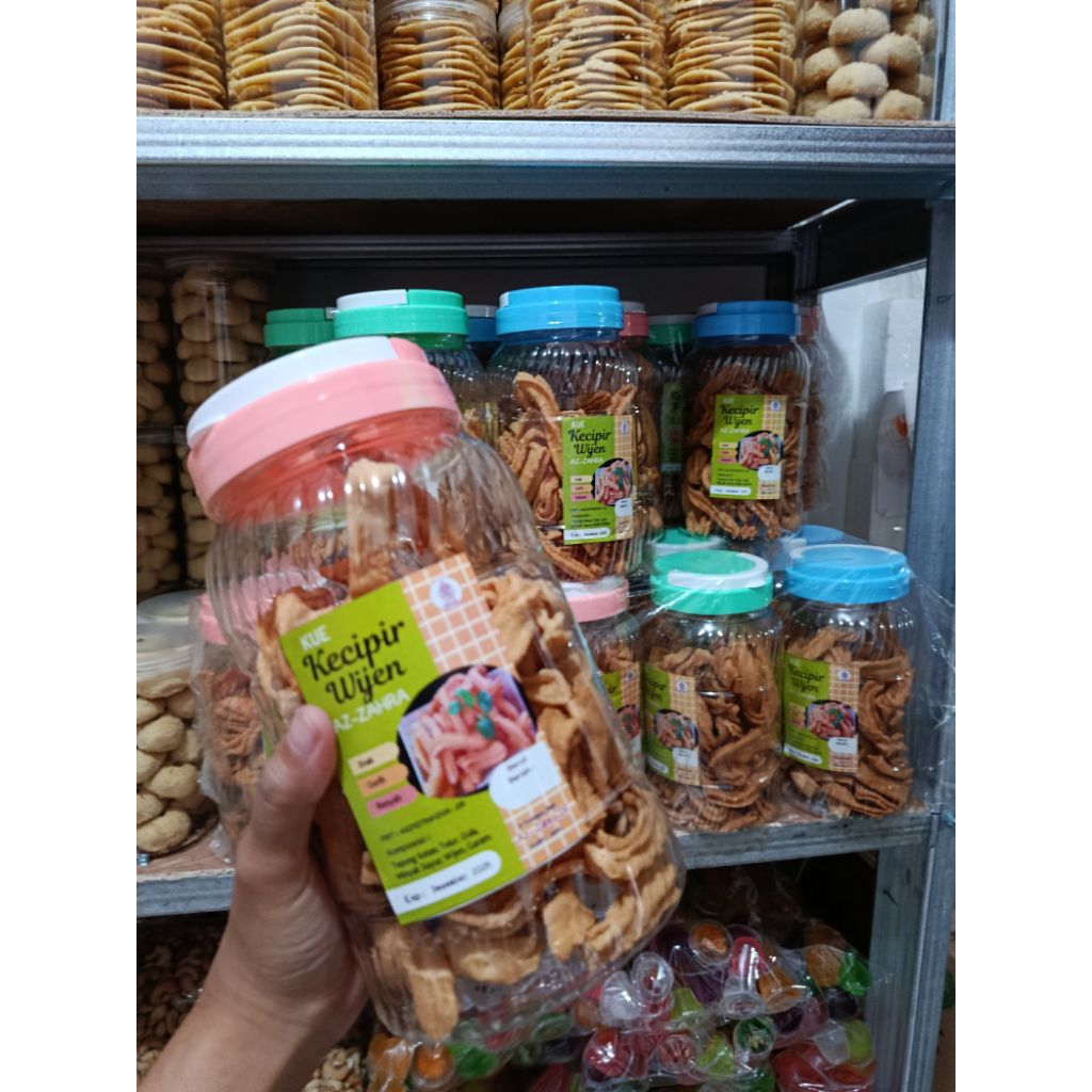 Grosir Ecer Kecipir Toples 1 Liter Isi 500gr Gurih Renyah Camilan Tradisional Cocok Jualan
