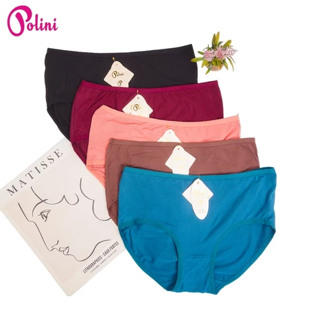 (6pcs) CD DEWASA PEREMPUAN CELANA DALAM WANITA POLINI 668 Collmax Super Soft
