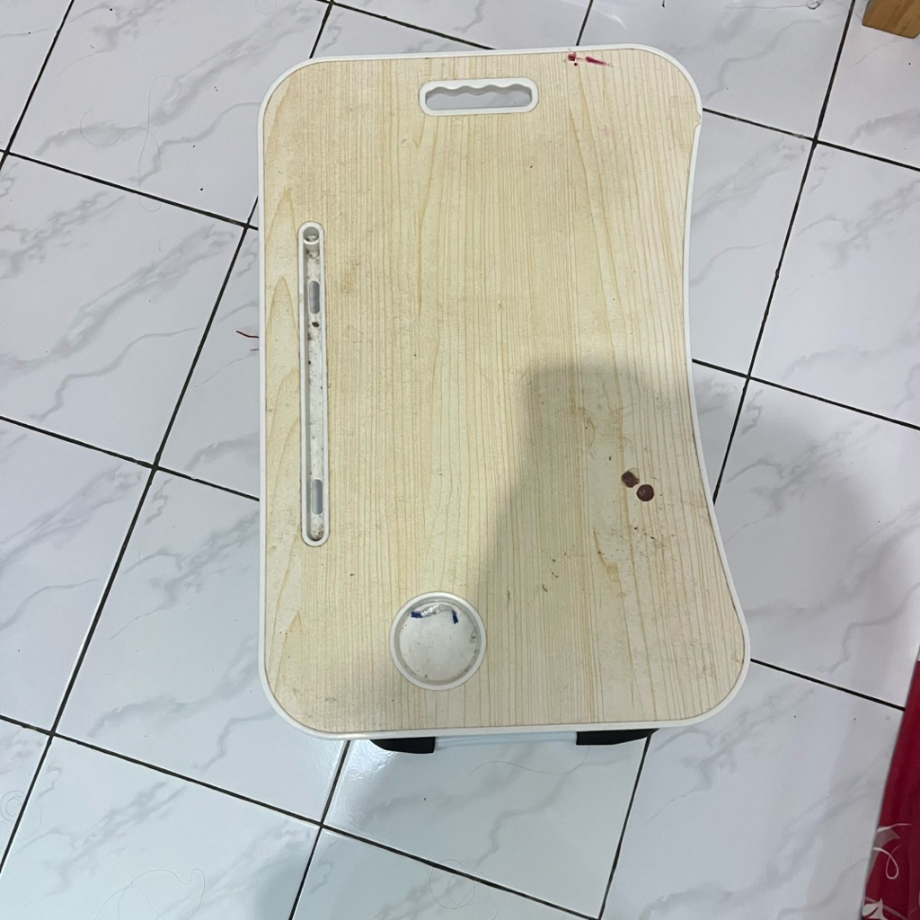 Meja Lipat Kayu Jumbo Preloved Bekas