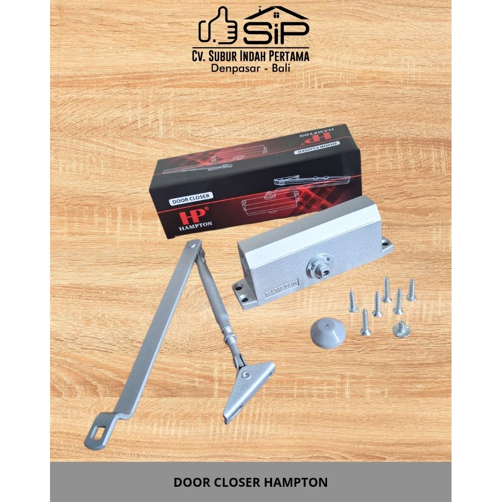 DOOR CLOSER MEREK HAMPTON/PENUTUP PINTU OTOMATIS