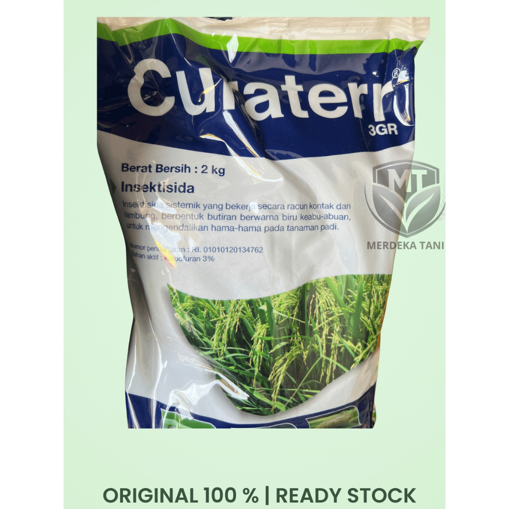 Insektisida Curaterr 3Gr ADVANSIA, Sistemik, Efektif untuk Padi, Jagung, Tebu