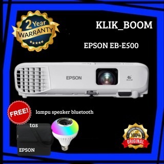 Proyektor EPSON EB-E500 / EPSON EB E500 / EPSON E500 / EPSON E 500 / Proyector / Projector