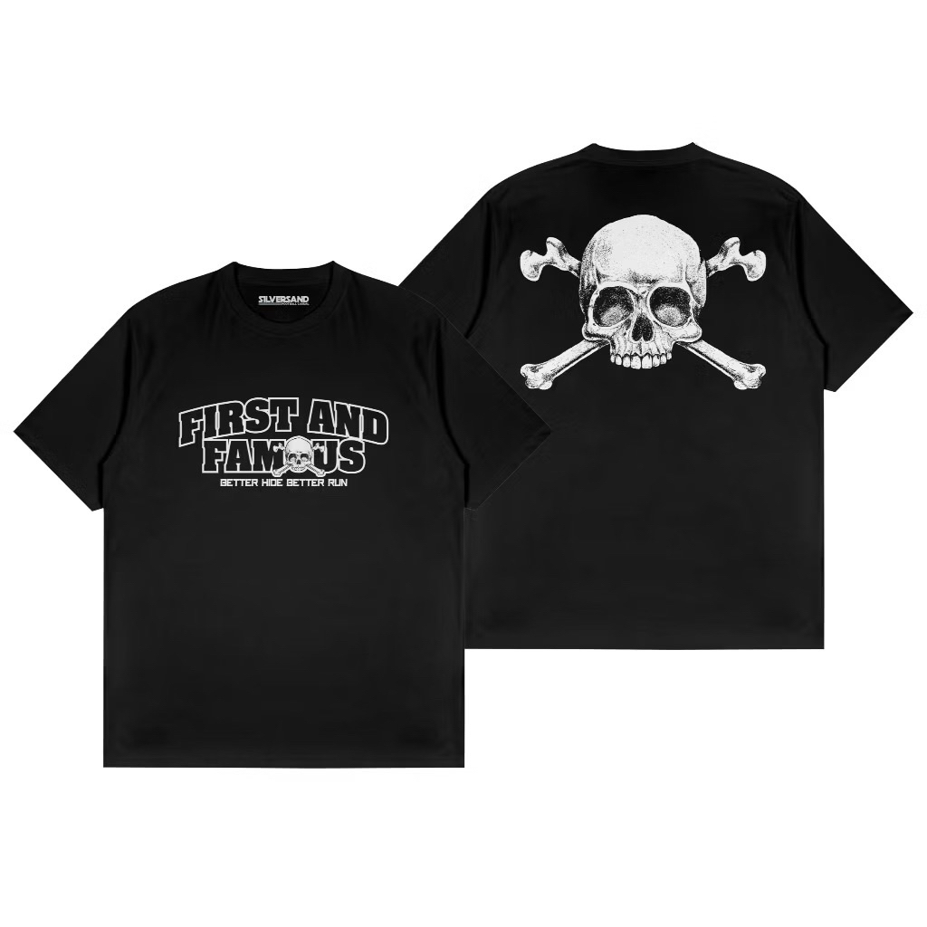 T-SHIRT FIRST AND FAMOUS
