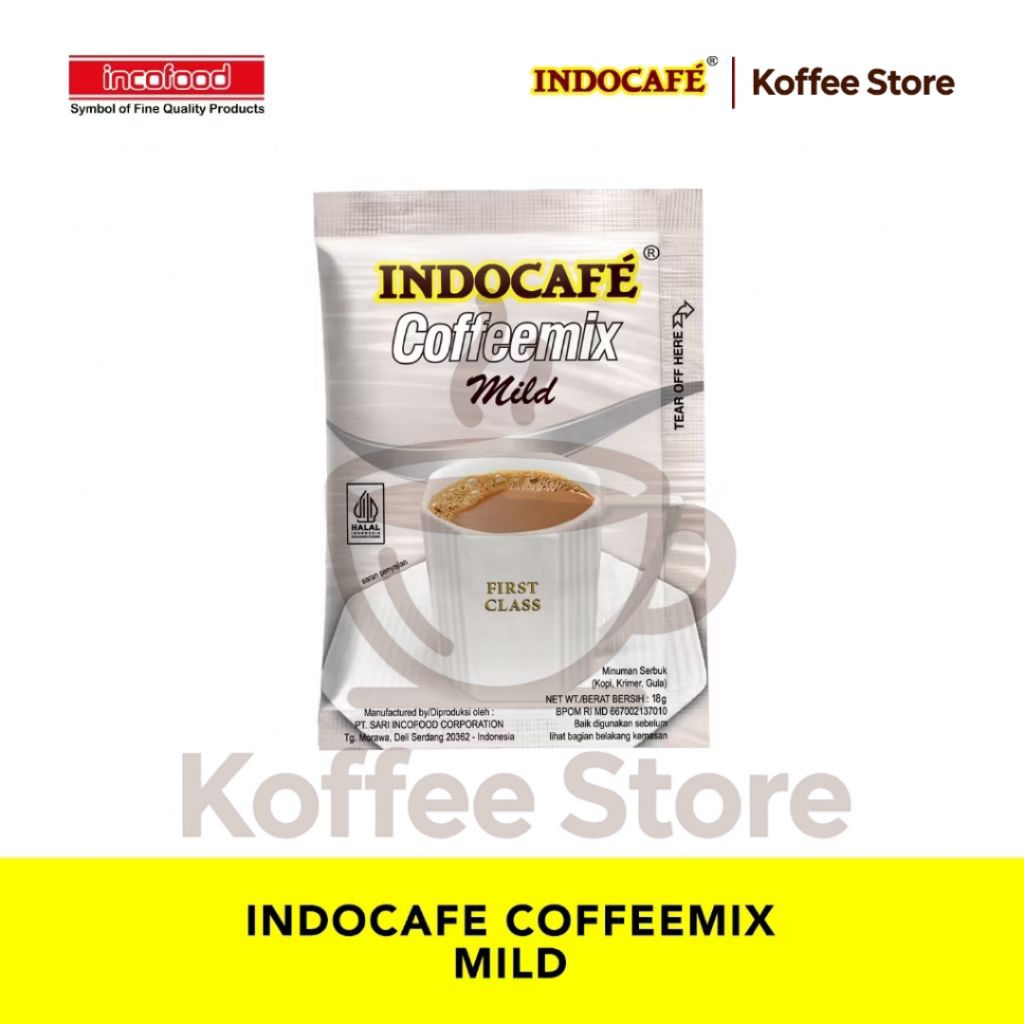 Indocafe Coffeemix Mild 10 Sachet