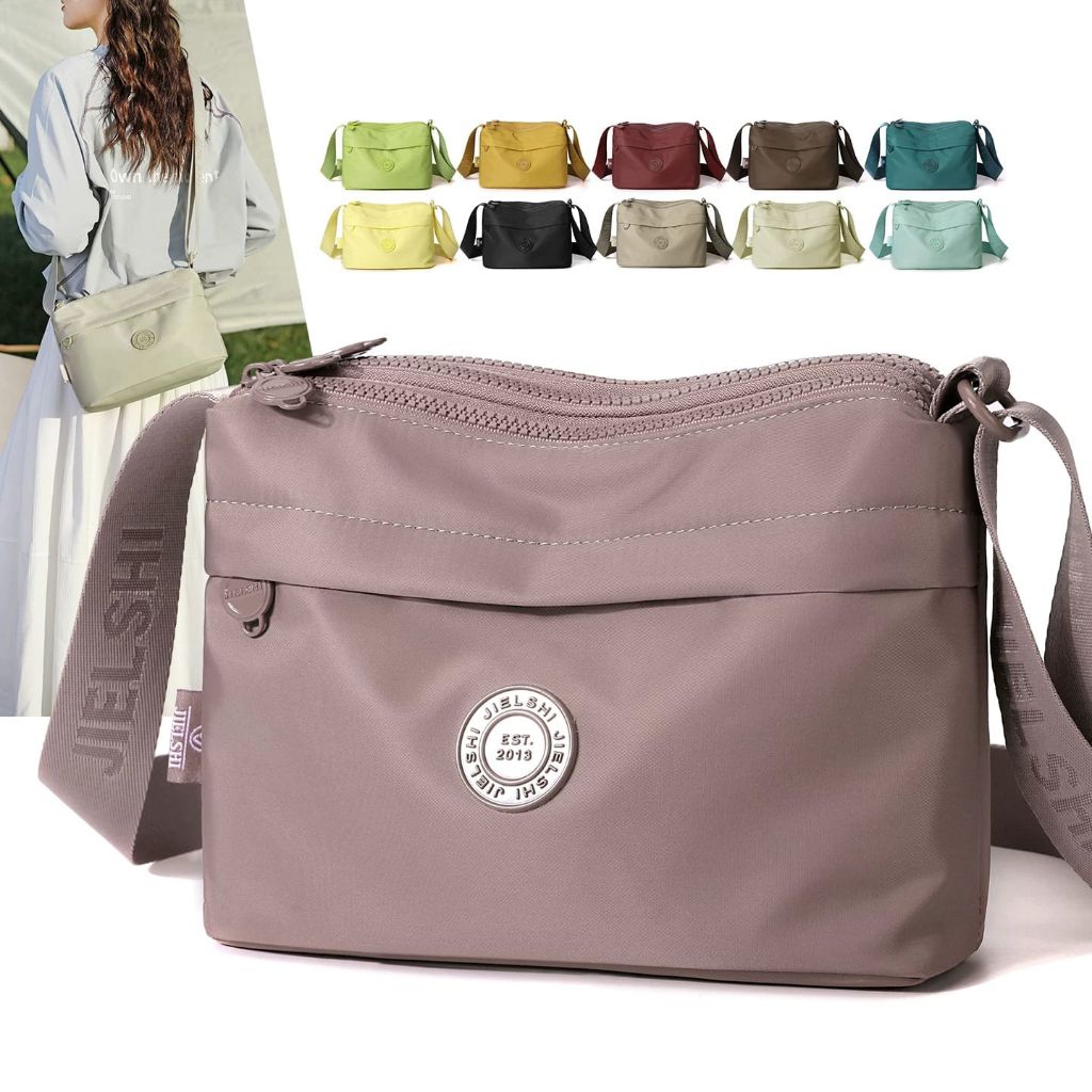 JIELSHI 6-060# Tas selempang wanita sling bag cewek bahan parasut Premium