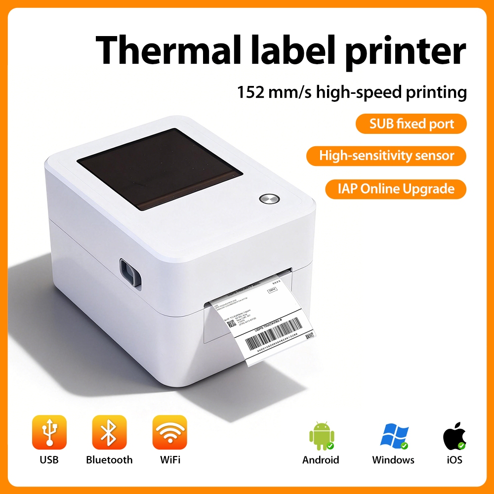 PRINTER BARCODE THERMAL / LABEL PRINTER OP-300B 110MM / A6 / PRINTER LABEL / PRINTER RESI