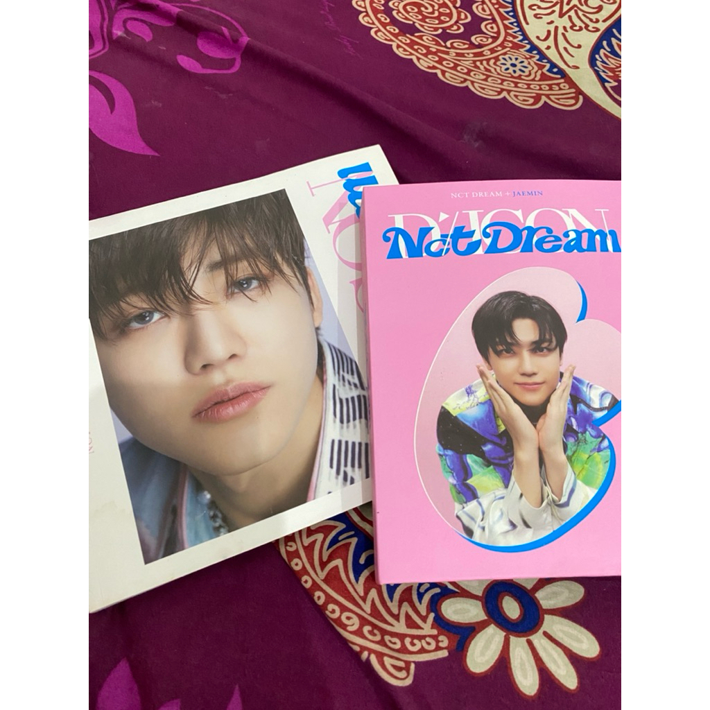 BINDER PHOTOBOOK PHOTOCARD JAEMIN DICON